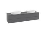 Villeroy & Boch Antao Waschtischunterschrank 1600x360x500mm K28110GK mit Struktur FK/AP: GK/0