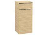 Villeroy und Boch Venticello Seitenschrank A95001VJ 40,4 x 86,6 x 37,2 cm, links, Griff Chrom, nordic oak