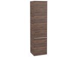 Villeroy und Boch Venticello Hochschrank A95101VH 40,4 x 154,6 x 37,2 cm, links, Griff Chrom, arizona oak