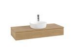 Villeroy & Boch Antao Waschtischunterschrank 1200x190x500mm L10151HN mit Beleuchtung mit Struktur FK/AP: HN/1