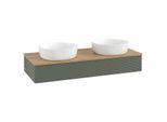 Villeroy & Boch Antao Waschtischunterschrank 1200x190x500mm L13111HL mit Beleuchtung mit Struktur FK/AP: HL/1
