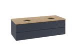 Villeroy & Boch Antao Waschtischunterschrank 1200x360x500mm L24151HG mit Beleuchtung mit Struktur FK/AP: HG/1