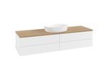 Villeroy & Boch Antao Waschtischunterschrank 1600x360x500mm L25111MT mit Beleuchtung mit Struktur FK/AP: MT/1