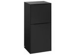 Villeroy und Boch Subway 3.0 Seitenschrank C59501VL 40x86x36,2cm, Schanier rechts/Griff Volcano black, volcano black