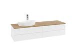 Villeroy & Boch Antao Waschtischunterschrank 1600x360x500mm L26151MT mit Beleuchtung mit Struktur FK/AP: MT/1