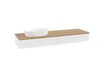 Villeroy & Boch Antao Waschtischunterschrank 1600x190x500mm L15011MT mit Beleuchtung FK/AP: MT/1