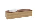 Villeroy & Boch Antao Waschtischunterschrank 1600x360x500mm L37012HN mit Beleuchtung FK/AP: HN/2