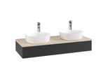 Villeroy & Boch Antao Waschtischunterschrank 1200x190x500mm L13153PD mit Beleuchtung mit Struktur FK/AP: PD/3