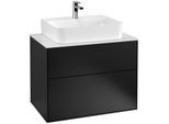 Villeroy & Boch Finion Unterschrank F09100PD 80x60,3x50,1cm, Black Matt Lacquer