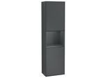 Villeroy und Boch Finion Hochschrank G470HGHG 41,8x151,6cm, rechts, Emotion, Regal Midnight Blue Matt Lacquer, Midnight Blue Matt Lacquer