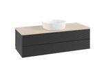 Villeroy & Boch Antao Waschtischunterschrank 1200x360x500mm L21113PD mit Beleuchtung mit Struktur FK/AP: PD/3