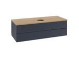 Villeroy & Boch Antao Waschtischunterschrank 1200x360x500mm L21151HG mit Beleuchtung mit Struktur FK/AP: HG/1