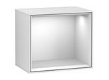 Villeroy und Boch Finion Regalmodul F580MTMT 41,8x35,6x27cm, Regal White Matt, White matt lacquer