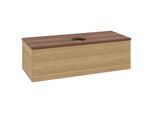 Villeroy & Boch Antao Waschtischunterschrank 1200x360x500mm L32012HN mit Beleuchtung FK/AP: HN/2