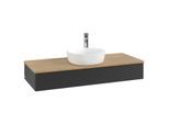 Villeroy & Boch Antao Waschtischunterschrank 1200x190x500mm L10151PD mit Beleuchtung mit Struktur FK/AP: PD/1