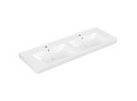 Villeroy & Boch Waschtisch Subway 2.0 7175D0R1 130 x 47 cm, weiss, Ceramicplus, mit 2 Hahnlöcher