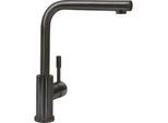 Villeroy und Boch Küchenarmatur Modern Steel 96680105 11,5 l/min, flexible Anschlussschläuche, Anthracite