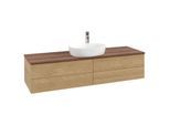 Villeroy & Boch Antao Waschtischunterschrank 1600x360x500mm K25152HN mit Struktur FK/AP: HN/2
