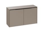 Villeroy und Boch Subway 3.0 Sideboard C60001VM 80,5x42,3x25,6cm, Griff Volcano black, taupe