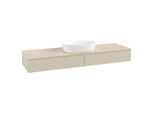 Villeroy & Boch Antao Waschtischunterschrank 1600x190x500mm L14113HJ mit Beleuchtung mit Struktur FK/AP: HJ/3