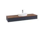 Villeroy & Boch Antao Waschtischunterschrank 1600x190x500mm L14152HG mit Beleuchtung mit Struktur FK/AP: HG/2
