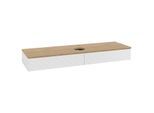Villeroy & Boch Antao Waschtischunterschrank 1600x190x500mm K14151GF mit Struktur FK/AP: GF/1