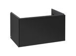 Villeroy und Boch Subway 3.0 Waschtisch-Unterschrank C57301VL 77,2x42,9x47,8cm, ohne LED/Griff Volcano black, volcano black