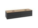 Villeroy & Boch Antao Waschtischunterschrank 1600x360x500mm L28111PD mit Beleuchtung mit Struktur FK/AP: PD/1