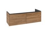 Villeroy und Boch Subway 3.0 Waschtisch-Unterschrank C60101RH 127,2x42,9x47,8cm, ohne LED/Griff Volcano black, kansas oak