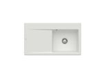 Villeroy und Boch Subway Style 50 Einbauspüle 335100SM Spülbecken rechts, 900 x 510 mm, steam CeramicPlus