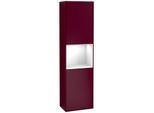 Villeroy und Boch Finion Hochschrank F460GFHB 41,8x151,6x27cm, links, Regal Glossy white lacquer, Peony Matt