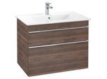 Villeroy und Boch Venticello Waschtisch-Unterschrank A92501VH 75,3 x 59 x 50,2 cm, Griff Chrom, arizona oak