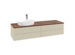 Villeroy & Boch Antao Waschtischunterschrank 1600x360x500mm L26152HJ mit Beleuchtung mit Struktur FK/AP: HJ/2