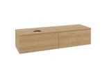 Villeroy & Boch Antao Waschtischunterschrank 1600x360x500mm L37111HN mit Beleuchtung mit Struktur FK/AP: HN/1