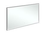 Villeroy und Boch Subway 3.0 Spiegel A46314BC Aluminiumrahmen, 140 x 75 x 4,75 cm, schwarz matt/weiß matt