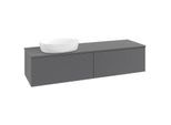 Villeroy & Boch Antao Waschtischunterschrank 1600x360x500mm L37150GK mit Beleuchtung mit Struktur FK/AP: GK/0