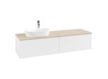 Villeroy & Boch Antao Waschtischunterschrank 1600x360x500mm L37153MT mit Beleuchtung mit Struktur FK/AP: MT/3
