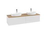 Villeroy & Boch Antao Waschtischunterschrank 1600x360x500mm L39051GF mit Beleuchtung FK/AP: GF/1