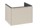Villeroy und Boch Subway 3.0 Waschtisch-Unterschrank C577L2VN 57,2x42,9x47,8cm, mit LED/Griff monochrom, cashmere grey