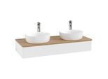 Villeroy & Boch Antao Waschtischunterschrank 1200x190x500mm L13051MT mit Beleuchtung FK/AP: MT/1