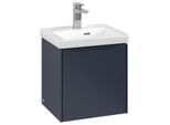 Villeroy und Boch Subway 3.0 Waschtisch-Unterschrank C58202VQ 42,3x42,9x37,75cm, Schanier rechts/Griff monochrom, marine blue