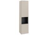 Villeroy und Boch Subway 3.0 Hochschrank C58902VN 40x171x36,2cm, Schanier rechts/Griff monochrom, cashmere grey