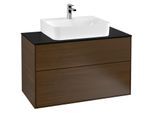 Villeroy & Boch Finion Unterschrank F10200GN 100x60,3x50,1cm, Walnut Veneer