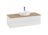 Villeroy & Boch Antao Waschtischunterschrank 1200x360x500mm L21151GF mit Beleuchtung mit Struktur FK/AP: GF/1