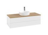 Villeroy & Boch Antao Waschtischunterschrank 1200x360x500mm L21051MT mit Beleuchtung FK/AP: MT/1