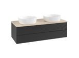 Villeroy & Boch Antao Waschtischunterschrank 1200x360x500mm L24113PD mit Beleuchtung mit Struktur FK/AP: PD/3