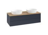 Villeroy & Boch Antao Waschtischunterschrank 1200x360x500mm L24011HG mit Beleuchtung FK/AP: HG/1