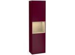 Villeroy und Boch Finion Hochschrank G460PCHB 41,8x151,6cm, links, Emotion, Regal Oak Venerr, Peony Matt