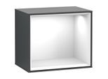 Villeroy und Boch Finion Regalmodul F580GFHG 41,8x35,6x27cm, Regal Glossy White, Midnight Blue Matt Lacquer