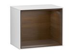 Villeroy und Boch Finion Regalmodul G580GNMT 41,8x35,6x27cm, Emotion, Regal Walnut Veneer, White matt lacquer